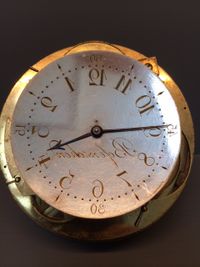 An exceptionally rare French gilt and patinated bronze night projection timepiece, by Bofenschen, Paris, early 19th century - image 4