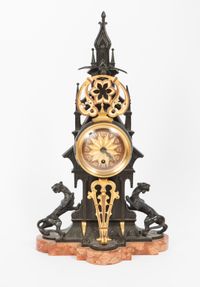Miniatuur Neo Gotishe Pendulette - afbeelding 1