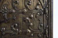 Very Nice and Decorative Wrought Iron Mental Clock, circa 1900 - image 3