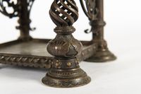 Very Nice and Decorative Wrought Iron Mental Clock, circa 1900 - image 4
