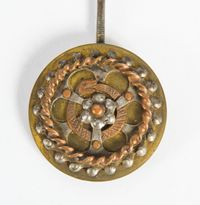 Very Nice and Decorative Wrought Iron Mental Clock, circa 1900 - image 5