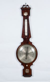 An imposing king size wheel barometer by  - image 1