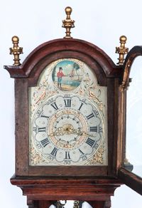 Dutch Mid-19th Century Folk Art Wall Clocks So-Called  - image 4