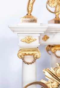 Imposing Monumental Louis XVI Temple Mantel Clock, circa 1780 - image 4