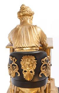 A very popular French empire ormolu mantel clock attributed to Justin Vulliamy, circa 1820 - image 2