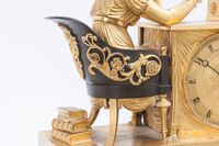 A very popular French empire ormolu mantel clock attributed to Justin Vulliamy, circa 1820 - image 3
