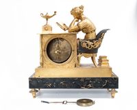 A very popular French empire ormolu mantel clock attributed to Justin Vulliamy, circa 1820 - image 4