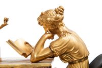 A very popular French empire ormolu mantel clock attributed to Justin Vulliamy, circa 1820 - image 6