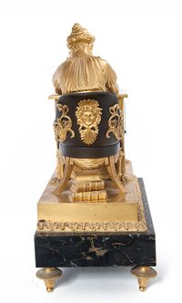 A very popular French empire ormolu mantel clock attributed to Justin Vulliamy, circa 1820 - image 7