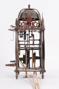 Impressive Large French Country Lantern Clock - afbeelding 4