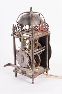Impressive Large French Country Lantern Clock - afbeelding 5
