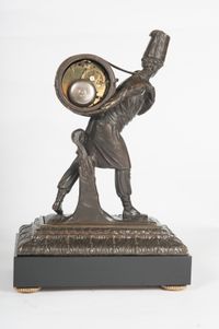 A good and very unusual Louis XVI mantel clock circa 1780 - image 5
