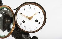 A good and very unusual Louis XVI mantel clock circa 1780 - image 1