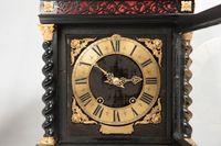 An important and very unusual French 'Religieuse' Table Clock, circa 1680 - image 5