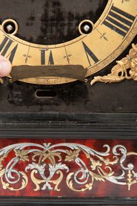 An important and very unusual French 'Religieuse' Table Clock, circa 1680 - image 7