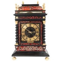 An important and very unusual French 'Religieuse' Table Clock, circa 1680 - image 1