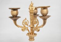 A nice pair of decorative 19th century Louis XVI inspired candlesticks circa1860 - afbeelding 7