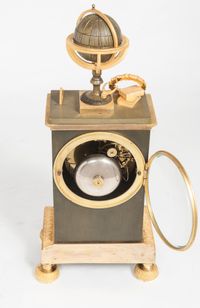 A nice empire Charles X mantel clock by Gillion a Paris - image 3