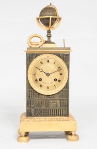 A nice empire Charles X mantel clock by Gillion a Paris - image 6
