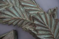 An unusual bronze wall decoration possibly Masonic or Mathematic symbols - afbeelding 6