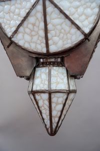 An unusual Amsterdam School Hanglamp from around 1900 - afbeelding 6