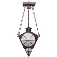 An unusual Amsterdam School Hanglamp from around 1900 - afbeelding 1