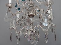 A good and very decorative probably French chandelier from circa 1880. - image 2