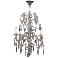 A good and very decorative probably French chandelier from circa 1880. - image 1