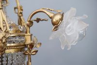 Late 19th century romantic and charming very desirable ceiling hang lamp - afbeelding 6