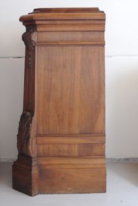 Pair of Walnut pedestals - afbeelding 3