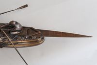 An important unusual bronze from a canoe by "Emile Drouot circa 1880 - image 9