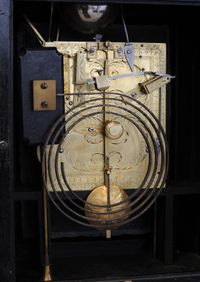 A good late 19th century English boulle work quarter chiming mantel clock - image 5