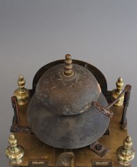 A very unusual 18th century clock  signed - afbeelding 3