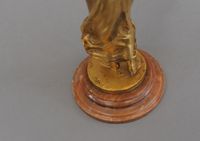 A charming ormolu ‘Art Nouveau’ bronze figure, signed Alonzo, circa 1890 - image 5