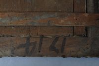 A beautiful French wood carved and original guild Regency wall mirror, 1740 - image 6