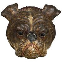Vienna bronze wall clip of a bulldog head, circa 1900 - image 1