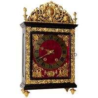 An early French 'Pendule Religieuse' signed C Raillard, circa 1665 - image 1