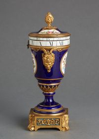 A charming probably Sevres annular dial striking urn clock, circa 1880 - image 7