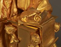 A lovely pair of Charles X gilt bronzes, circa 1835 - image 2