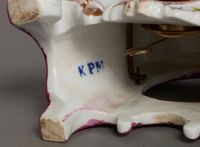 A charming small KPM porcelain pendulette, circa 1850 - image 5