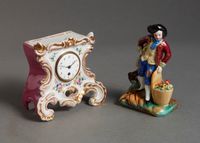 A charming small KPM porcelain pendulette, circa 1850 - image 8