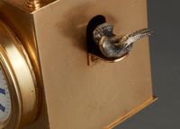 Desk inkwell with clock and ringing bell, circa 1860 - image 10