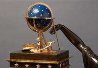 Highly impressive Empire Urania Mantel clock - image 3