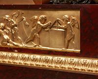Highly impressive Empire Urania Mantel clock - image 5