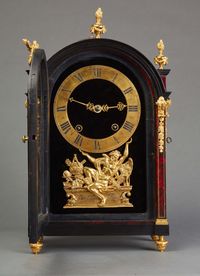 A magnificent French late 17th century Louis XIV 'Religieuse Clock' by D. Champion of Paris, circa 1690 - image 2