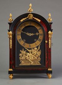 A magnificent French late 17th century Louis XIV 'Religieuse Clock' by D. Champion of Paris, circa 1690 - image 4