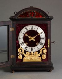 A beautiful French Louis XIV 'Religieuse clock', signed P Royer a Paris, circa 1680 - image 4