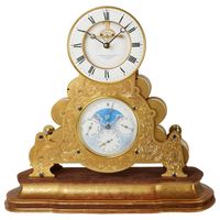 "Delettrez a Paris" Clock with Achile Brocot Escapement, circa 1880 - afbeelding 1