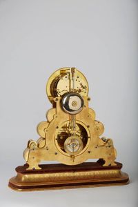 "Delettrez a Paris" Clock with Achile Brocot Escapement, circa 1880 - afbeelding 3