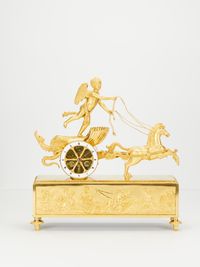 A charming French Empire ormolu chariot clock, circa 1810 - image 1